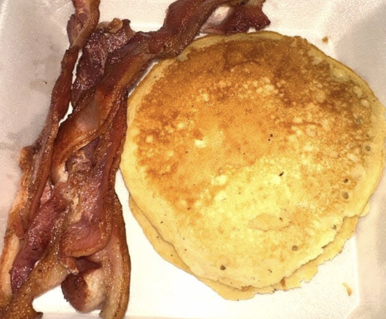 Rama Jama's signature dishes Bacon Egg and Cheese Sandwich#1 BreakfastChicken Basket